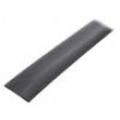 Heat shrink sleeve glueless 2: 1 32mm L: 1m black polyolefine