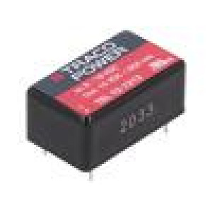 TEL12-1213 Převodník: DC/DC 12W Uvst: 9÷36V Uvýst: 15VDC Ivýst: 800mA DIP16