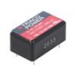 TEL12-4813WI Převodník: DC/DC 12W Uvst: 18÷75V Uvýst: 15VDC Ivýst: 800mA 8,6g