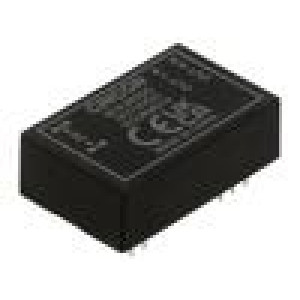 EC4AW01H Převodník: DC/DC 3,3/6W Uvst: 9÷36V 5VDC Ivýst: 1000mA 12,5g