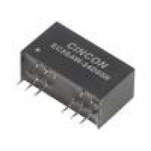 EC5SAW-24D05N Převodník: DC/DC 10W Uvst: 9÷36V Uvýst: 5VDC Uvýst2: -5VDC SIP8
