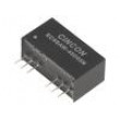 EC5SAW-48D05N Převodník: DC/DC 10W Uvst: 18÷75V Uvýst: 5VDC Uvýst2: -5VDC SIP8