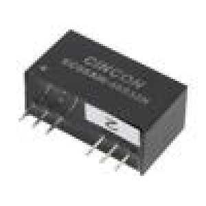 EC5SAW-48S33N Převodník: DC/DC 10W Uvst: 18÷75V 3,3VDC Ivýst: 2000mA SIP8