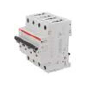 Jistič 230/400VAC Ijmen: 40A Póly: 4 DIN Průběh: C 6kA IP20