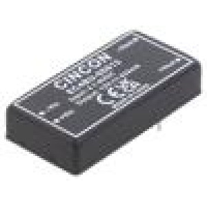 EC4BU-05S12 Převodník: DC/DC 10W Uvst: 4,7÷9V 12VDC Ivýst: 833mA 35g 350kHz