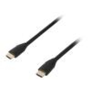 Kabel HDMI 1.4 HDMI vidlice,z obou stran 1m černá 30AWG