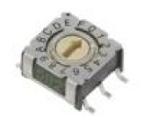 Přepínač: otočný pol: 16 1uA/20mVDC -50÷125°C Montáž: SMD