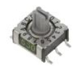 Přepínač: otočný pol: 16 1uA/20mVDC -50÷125°C Montáž: SMD