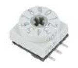 Přepínač: otočný pol: 10 1uA/20mVDC -60÷125°C Montáž: SMD