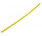 Teplem smrštitelná trubička bez lepidla 2: 1 9,5mm L: 1m žlutá