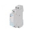 Stykač: 2-pólový instalační NO x2 12VDC 25A DIN ESL -10÷50°C