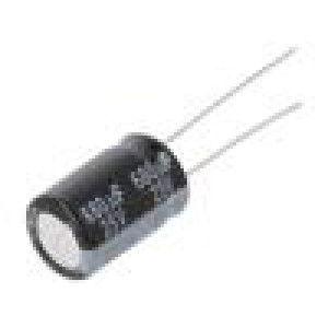 Kondenzátor: elektrolytický THT 680uF 25VDC Ø10x16mm ±20%