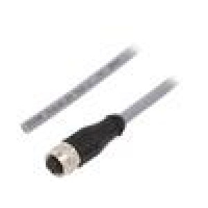 Kabel: pro snímače/automatizaci M12 PIN: 5 přímý 5m zástrčka