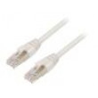 Patch cord ETHERLINE® Cat.6a,S/FTP 6a lanko Cu LSZH bílá