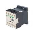 Stykač: 4-pólový NO x4 24VDC 10A na panel,na přípojnici DIN