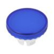 Actuator lens 22mm 84 Colour: transparent blue Mat: plastic
