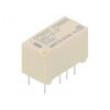 G6S-2-Y-3DC Relé: elektromagnetické DPDT Ucívky: 3VDC 0,5A/125VAC 2A/30VDC