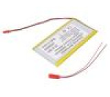 Akum: Li-Po 3,7V 10000mAh vodiče 9,4x71x129,5mm