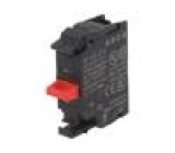 Kontaktní prvek 22mm 45 -25÷70°C čelní upevnění Kontakty: NC