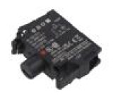 Podsvětlovací prvek 22mm 45 čelní upevnění 6÷24VAC 6÷24VDC