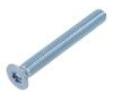 Šroub M5x40 Hlava: kuželová Torx® TX25 ocel zinek Pevn.tř: 8.8