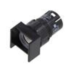 Switch: body Stabl.pos: 2 16mm IP65 Pushbutton: square Pos: 2