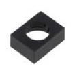 Hmatník 61 15,3x21,5mm Těleso: černá Mat: plast