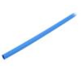 Teplem smrštitelná trubička bez lepidla 3: 1 9mm L: 1,2m modrá