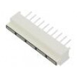 Zobrazovač: LED sloupec zelená 3÷9mcd 29,9x7mm