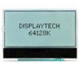 Zobrazovač: LCD grafický 128x64 FSTN Positive 58,2x41,7x8,5mm