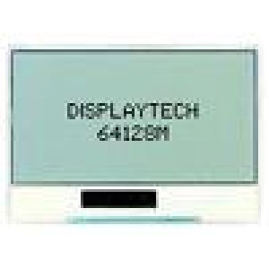 Zobrazovač: LCD grafický 128x64 FSTN Positive LED PIN: 28