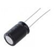 Kondenzátor: elektrolytický THT 470uF 25VDC Ø10x16mm ±20%