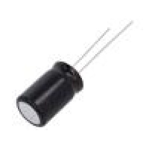 Kondenzátor: elektrolytický THT 470uF 35VDC Ø12,5x20mm ±20%