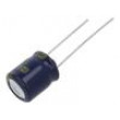 Kondenzátor: elektrolytický s nízkou impedancí THT 100uF ±20%