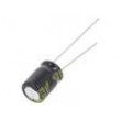 Kondenzátor: elektrolytický s nízkou impedancí THT 470uF ±20%
