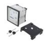 Ampérmetr analogový na panel I AC: 0÷30A Třída: 1,5 50÷60Hz