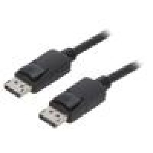 Kabel DisplayPort 1.2 DisplayPort vidlice,z obou stran 0,5m