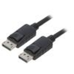 Kabel DisplayPort 1.2 DisplayPort vidlice,z obou stran 1,5m
