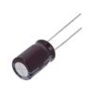 Kondenzátor: elektrolytický THT 10uF 400V 400VDC Ø10x16mm