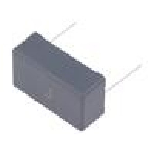Kondenzátor: polypropylénový 0,22uF 37,5mm ±5% 41,5x15x24mm
