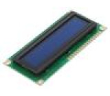 Zobrazovač: OLED grafický 100x16 Rozm: 80x36x10mm žlutá PIN: 16