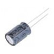 Kondenzátor: elektrolytický THT 470uF 25VDC Ø10x16mm ±20%