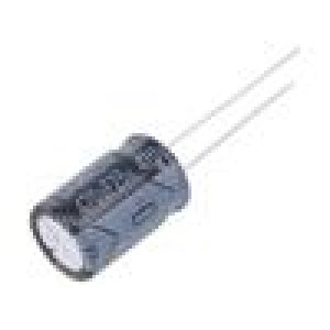 Kondenzátor: elektrolytický THT 470uF 25VDC Ø10x16mm ±20%