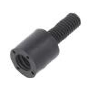 Distanční sloupek se závitem válcový polyamid M3 M3 6mm