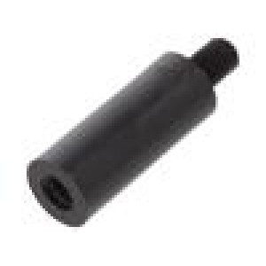 Distanční sloupek se závitem válcový polyamid M5 M5 24mm