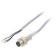 Čidlo: indukční Konf.výstupu: PNP / NO 2mm 10÷30VDC M12 IP67
