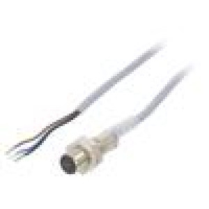 Čidlo: indukční Konf.výstupu: PNP / NO 2mm 10÷30VDC M12 IP67