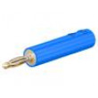 10A 60VDC modrá Povrch: zlacený Kontakty: mosaz 36mm 30VAC