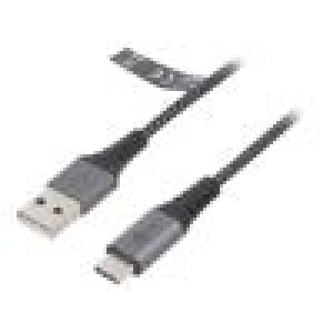 Kabel USB 2.0 USB A vidlice,USB C vidlice 0,5m 480Mbps