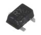 RU1C001ZPTL Tranzistor: P-MOSFET unipolární -20V -100mA Idm: 0,4A 200mW